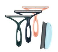 DINGFENG Animaux Chat Chien Eliminateur Manuel de Charpie, Brosse Anti Poils Peluche Vetement, 4 Pcs Rouleau Ramasse Enlève Poils Portable, Réutilisable Autonettoyant Brosse Tapis, Pet Hair Remover