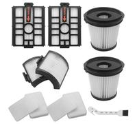 DingGreat Kit de filtre HEPA de rechange compatible avec Shark Detect Pro IW3611DE IW3611EU IW1611DE IW1611EU Accessoires d'aspirateur avec brosse de nettoyage | Filtre lavable pour aspirateur sans