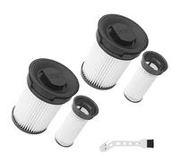 DingGreat Lot de 2 filtres d'aspirateur pour Miele TriFlex HX1, cartouches filtrantes de rechange lavables pour aspirateur A aspirateur A Aspirateur Nettoyeur Washable Filters avec brosse (2)