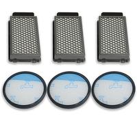 DingGreat Lot de 6 filtres HEPA pour aspirateur Rowent-a Compact Power Cyclonic série RO3753EA, RO3731EA, RO3786EA / Moulinex/Tefal Compact (comparez ZR005901