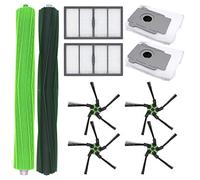DingGreat Pièces de rechange pour iRobot Roomba s9 (9150) s9 s9 Plus (9550) Aspirateur Robot - 2 filtres, 4 brosses latérales, 2 sacs, 1 jeu de brosses en caoutchouc