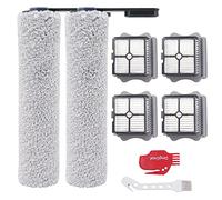 DingGreat Pièces de Rechange pour Tineco Floor One S5 et S5 Pro - Rouleau à Brosse et Filtre HEPA - 2 Rouleaux et 4 Filtres