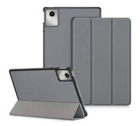 DINGGUAGUA Coque pour Lenovo Tab M11 11 Pouces 2024 Étui Fin et Rigide Housse Pliable Légère, Protection pour Lenovo TB-330FU/TB-330XU Tri-Fold Folio Case,Gris