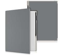 DINGGUAGUA Coque pour Remarkable Paper Pro 11.8", Étui Housse Rigide léger avec Porte Stylo intégré Cuir PU Book Folio Cover et Fonction de Veille/Réveil Automatique,Gris