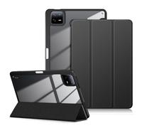 DINGGUAGUA Coque pour Xiaomi Mi Pad 6 11 Pouces 2023,Tri-Fold Smart Folio Case Mi Pad 6 Pro Cover Housse Etui de Protection Ultra Slim Housse Étui avec Veille/Réveil Automatique,Noir