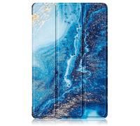 DINGGUAGUA Coque pour Xiaomi Redmi Pad Pro Tablet 12.1" Etui 2024 Tri-Fold Smart Folio Tablet Case Veille/réveil Automatique,Vagues