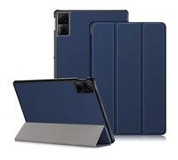 DINGGUAGUA Coque pour Xiaomi Redmi Pad SE 11 Pouces 2023 Cover,Tri-Fold Smart Folio Case Housse Etui de Protection Ultra Slim Housse Étui avec Fonction Support,Veille/réveil Automatique,Bleu foncé