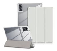 DINGGUAGUA Coque pour Xiaomi Redmi Pad SE 11 Pouces 2023,Tri-Fold Smart Folio Case Housse Etui de Protection Ultra Slim Housse Étui avec Fonction Support, Veille/réveil Automatique Cover,Gris