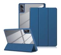 DINGGUAGUA Coque pour Xiaomi Redmi Pad SE 11 Pouces 2023,Tri-Fold Smart Folio Case Housse Etui de Protection Ultra Slim Housse Étui avec Fonction Support, Veille/réveil Automatique Cover,Bleu foncé