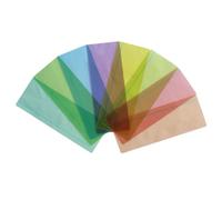 dinghaole - 8 marque-pages colorés en plastique sont également des superpositions de dyslexie et sont d'excellents aides à la dyslexie - Idéal pour la dyslexie, le trouble déficitaire de l'attention,