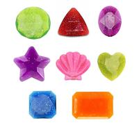 dinghaole 8 Pièces Acrylique Gemme en Jouet Jouets de Plongée, Gemme Plongée Pierres, Trésor de Pirates Gemmes Colorées, Gemme Jouet Piscine pour l'Artisanat Cadeaux de Fête