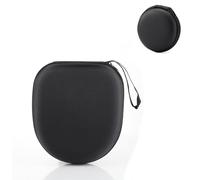 Dinghaole Housse Airpods Max Mallette de Transport Noire, Sac de Transport Écouteur Étui de Voyage Rigide avec câble de Rangement pour Chargeur