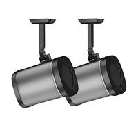 Dinghosen Lot de 2 Supports muraux et de Plafond pour Haut-Parleur Sonos One, One SL, Play 1 - Supports de Montage réglables et pivotants pour Sonos One, One SL, Play:1, Noir