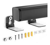 Dinghosen Universel Support Mural pour Samsung/LG/Bose/Vizio/TCL/JBL/Polk/Insignia/Sony/Klipsch Soundbar, 2 Barre de Son Supporte de Fixation Mural