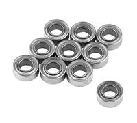 Dingln 10pcs MR63ZZ Double Blindage Miniature À Billes De Compatible avec L'imprimante 3D, Modèle Making