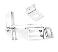 Dingln 2pcs Câble D'accélérateur Support Kickdown Chrome Convient for Chevy SBC BBC Holley