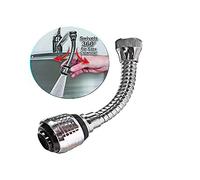 Dinglong Accessoires pour robinets 360° Dispositif rotatif d'économie d'eau flexible robinet pulvérisateur Turbo Flex 360 évier robinet pulvérisateur