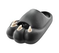 Dinglong Claquette Femme Mode Quatre Saisons Hommes Pantoufles intérieur Maison Salle de Bain antidérapant épais Fond lumière Dessin animé Forme Animale Claquette Femme Tongs Cool Shoes Tong Hommes