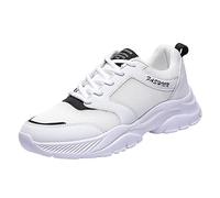 Dinglong EU 40 Chaussures décontractées Baskets Hommes Baskets Mode Nouveau modèle saisonnier léger Chaussures de Sport antidérapant Fond Plat Confortable Chaussures à Lacets Chaussure Blanche Homme