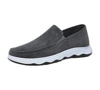 Dinglong EU 41 Baskets pour Hommes Soulier Homme Mode Printemps et été Hommes Chaussures de Sport Fond Plat légère Respirant sans Lacet Confortable Couleur Unie Simple Caractéristiques: Soulier Homme