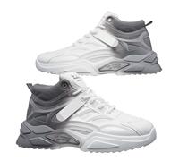 Dinglong EU 41 Chaussures Tennis Homme Chaussures Montantes pour Hommes Automne Chaussures de Sport décontractées polyvalentes pour Hommes Anti-dérapant Hauteur améliorant Les Jeunes Basket-