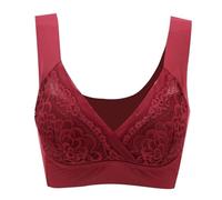 Dinglong lot Brassiere Femme Soutien-Gorge Rosy Grande Taille, Confortable, élastique, sans Fil, en Dentelle, pour Femmes, Nouvelle 2024 Soutien gorgé Soutien Gorge Blanc Soutiens-Gorge Femme Sexy