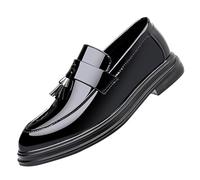 Dinglong Mocassins et Loafers Homme Hommes Chaussures décontractées sans Lacet Chaussures de Marche Respirant Confort Mode Mocassins en Cuir Baskets Chaussures de Conduite pour Le Mocassins