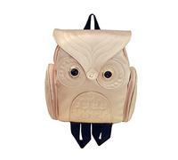 Dinglong Mode mignon chouette sac à dos femmes Cartoon école sacs pour les adolescents filles (Or)