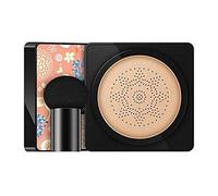 Dinglong Mushroom Head Air Cushion CC Cream - Blocks UV Rays,Whitening,Anti-Aging 3-in-1 BB Cream (A: Couleur Naturelle)