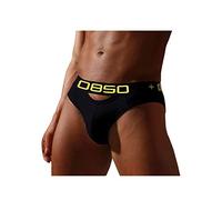 Dinglong sous-Vêtements String pour Hommes Slips Sexy Coton Taille U Respirant pour Hommes Saillie Faible Élastique sous-Vêtements pour Hommes Slip Taille Basse Homme