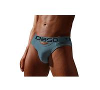 Dinglong sous-Vêtements String pour Hommes Slips Sexy Coton Taille U Respirant pour Hommes Saillie Faible Élastique sous-Vêtements pour Hommes Slip Taille Basse Homme