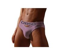 Dinglong sous-Vêtements String pour Hommes Slips Sexy Coton Taille U Respirant pour Hommes Saillie Faible Élastique sous-Vêtements pour Hommes Slip Taille Basse Homme