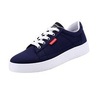 Dinglong Zapatillas Sneakers Hombre Hommes Chaussures Mode Toile Chaussures à Semelles Hautes Hommes Toile Chaussures Sport Chaussures décontractées pour Hommes Zapatillas Sneakers Hombre