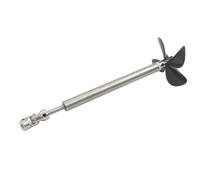 DingMotuo Ensemble Shaft de 4 mm avec haut trust pour bateaux de bateau, bateau Netting and Fishing Boat, Drive Shaft, Propeller quatre lames pour système de Shaft modèle (10 cm-3 mm-joint)