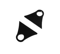 DingMotuo Support de tube en époxy, plusieurs tailles (6/7/9 mm), collier de serrage en cuivre, 1 paire (7 mm)