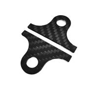 DingMotuo Support de tube en fibre de carbone, plusieurs tailles (6/7/9 mm), collier de serrage en cuivre, 1 paire (9 mm)