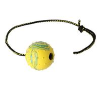 Dingo 17298 Balle à rapporter en Caoutchouc Dur avec Corde Taille L