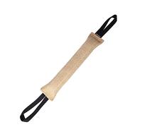 Dingo Gear Jouet à Mordre avec 2 poignées renforcées pour Dressage et Amusement du Chien en Jute 40 x 6 cm