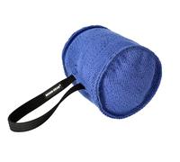 Dingo Gear Jouet de Traction Berta en Forme de Baril pour Entraînement à la Morsure, IGP, Rapport, Obéissance, Sports Canins, Mordant en Matériau Français avec 1 Poignée, Bleu (S00095)