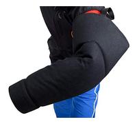 Dingo Gear Manchette de Morsure en Nylcot Extra Souple avec Poignée et Prise, Protection de Morsure pour IGP, Sports Canins, Formation de Jeunes Chiens, Noir, Niveau 2 - Intermédiaire (S01963)