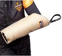 Dingo Gear Mini Manchette de Morsure en Jute Souple avec Poignée et Prise, Protection de Morsure pour IGP, Sports Canins, Chiots, Formation de Jeunes Chiens, Niveau 1 - Débutant (S01956)