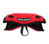 Dingo Gear Mordant en Coin Universel pour Dressage de Chiens, IGP, Obéissance, Sports Canins, Nylcot, Mini Manchon avec 1 Poignée, 2 Prises Intérieures, Dur, Rouge (S00708)