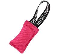 Dingo Gear S00306 Mini Saucisse de Dentition en Coton et Nylon avec poignée 5 x 10 cm Rose