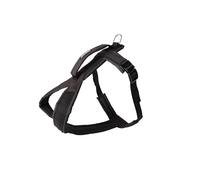 Dingo Gear S03221 Harnais ultra léger pour chien noir - Taille S réglable - Confortable - Facile à enfiler - Cou 40 cm - Tour de poitrine 50-65 cm