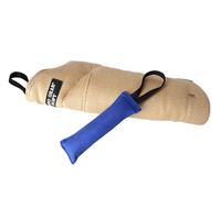 Dingo Gear Set: Manchette de Morsure en Jute Midi Souple Plus Jouet en Nylcot, pour IGP, K9, Sports, Dressage de Chiens Adultes, Niveau 3 - Avancé (S010042)
