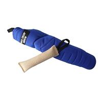 Dingo Gear Set: Manchette de Morsure en Nylcot midi Souple Plus Jouet en Jute, pour IGP, K9, Sports Canins, Dressage de Chiens Adultes, Bleu, Niveau 3 - Avancé (S10050)
