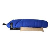 Dingo Gear Set: Manchette de Morsure en Nylcot Très Dur Plus Jouet en Jute, pour IGP, K9, Sports Canins, Dressage de Chiens Adultes, Bleu, Niveau 5 - Maître (S10054)