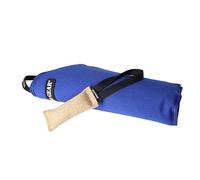 Dingo Gear Set: Mini Manchette de Morsure en Nylcot Souple Plus Jouet en Jute, pour IGP Sports Canins Dressage de Chiens, Niveau 1 Débutant - Bleu (S10046)