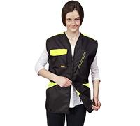 Dingo Gilet pour Les Entraîneurs de Sports, d'Agilité, d'Obéissance, Imperméable, Nombreuses Poches, Fermeture à Glissière à Deux Voies, Cordon de Serrage à la Taille, Vert Citron, Taille XS 16397-2