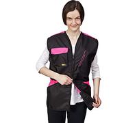 Dingo Gilet pour Les Entraîneurs de Sports, d'Agilité, d'Obéissance, Imperméable, Nombreuses Poches, Fermeture à Glissière à Deux Voies, Cordon de Serrage à la Taille, Rose Rayon, Taille L 16408-2